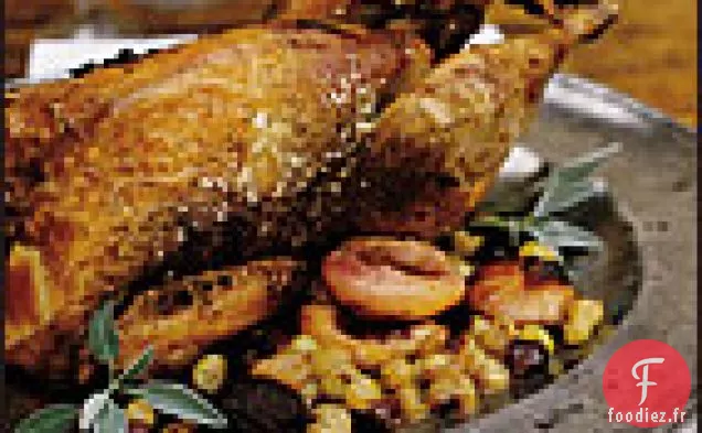 Poule de Guinée aux Fruits d'automne
