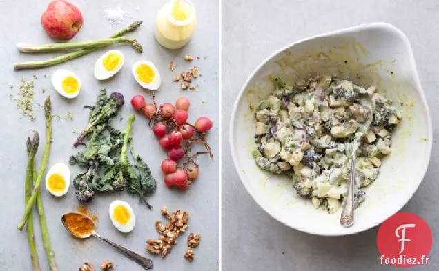 Salade d'Oeufs de Printemps