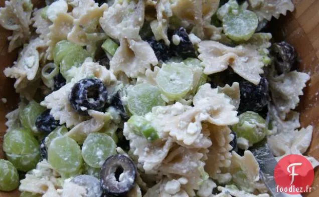 Salade de Pâtes au Fromage Bleu et aux Olives