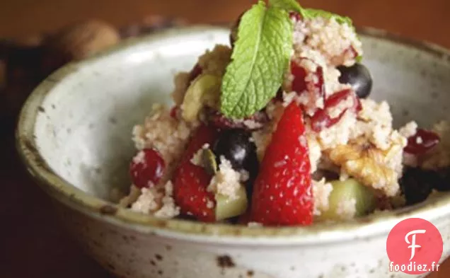 Couscous Sucré au Petit déjeuner Avec Fruits Frais