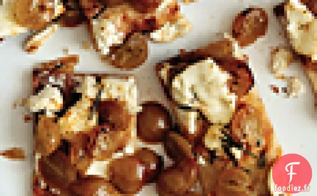 Pizza au Fromage de Chèvre