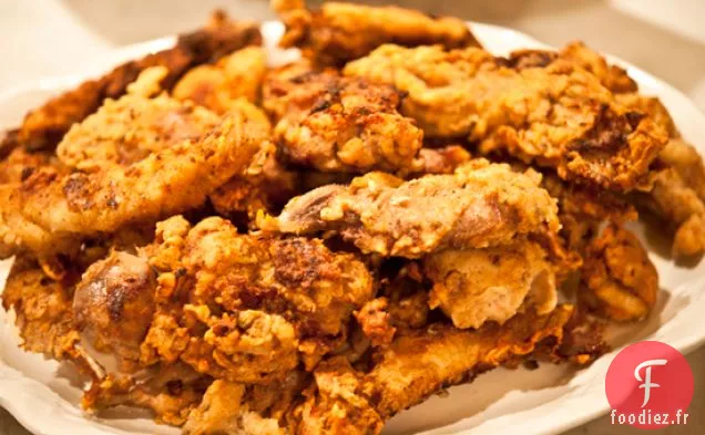 Recette de Lapin Frit au Babeurre