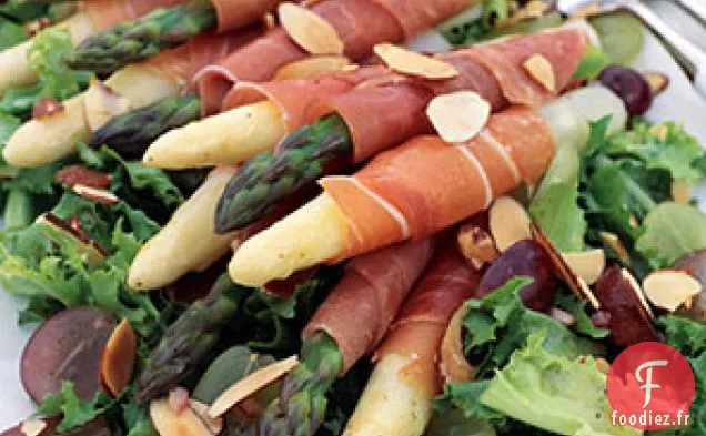 Asperges Enveloppées De Jambon Serrano