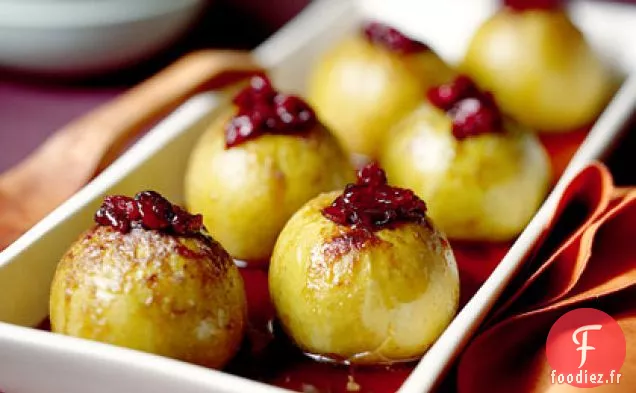 Pommes aux Canneberges