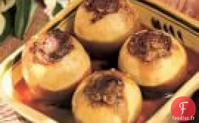 Pommes Farcies Au Four Aux Noix
