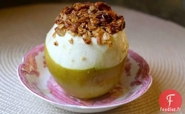 Recette Croustillante aux Pommes à l'Envers