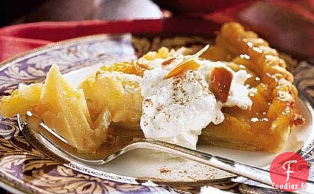 Tarte aux Amandes et aux Pommes