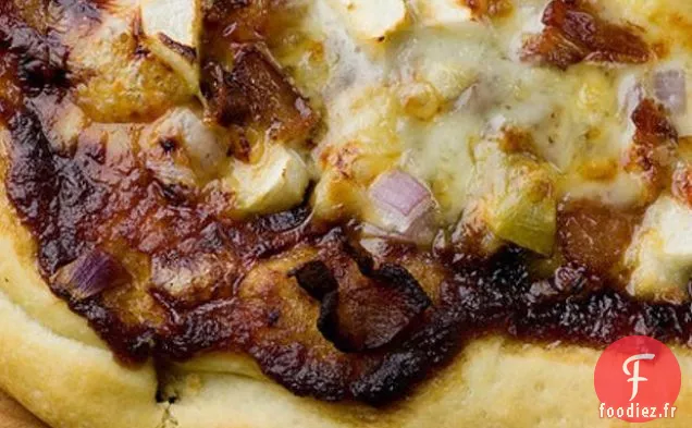 Pizza au Bacon aux Pommes