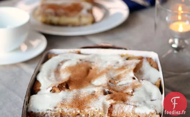 Strates de Petit-déjeuner à Grains Entiers aux Pommes et à la Cannelle