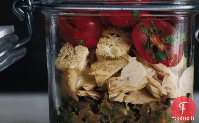 Tonnato de Thon avec Salade d'Aubergines