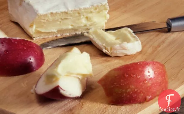 Quesadillas Aux Pommes Et Au Brie Avec Chutney De Mangue