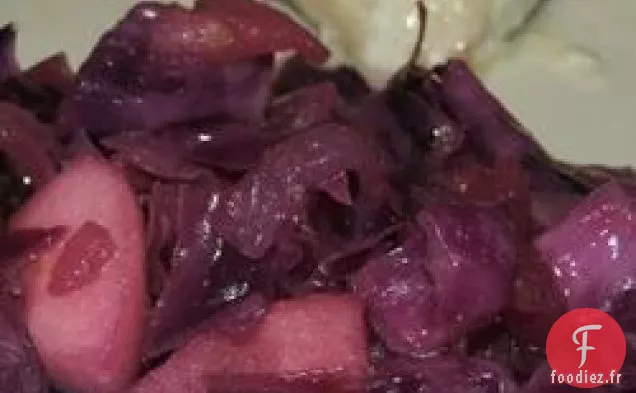 Chou Rouge Et Pommes