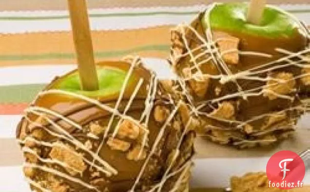 Pommes Croquantes au Beurre d'Arachide