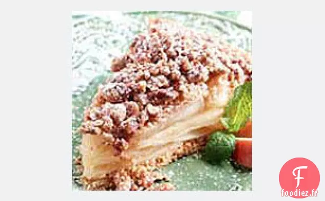 Tarte Facile au Crumble aux Pommes