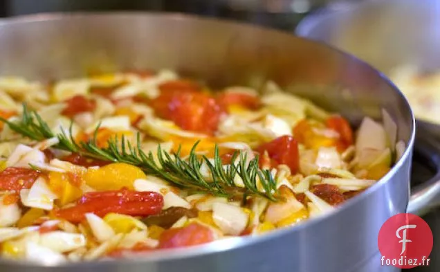 Confiture De Tomates, De Pommes Et De Romarin