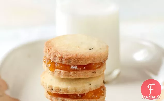 Biscuits Sablés au Romarin Et à l'Abricot