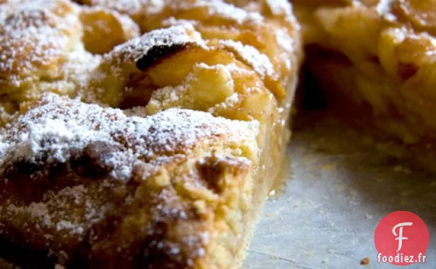 Tarte Aux Poires Rustique À L'Eau-De-Vie D'Abricot