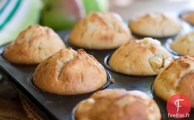 Muffins à l'Avoine aux Abricots et aux Pacanes