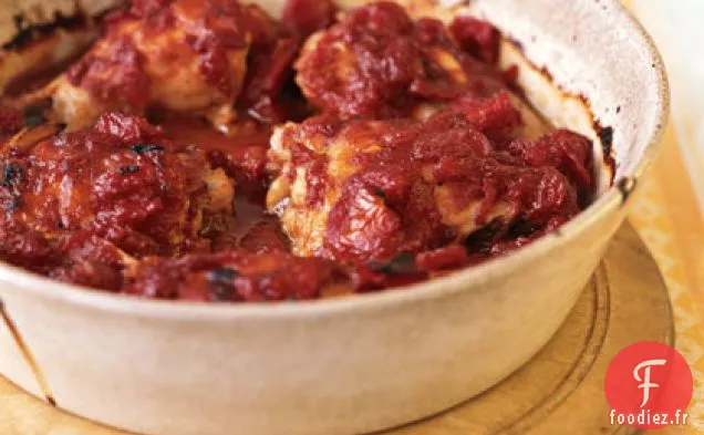 Poulet Abricot Barbecue