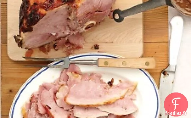 Jambon Glacé Sauce Abricot-moutarde