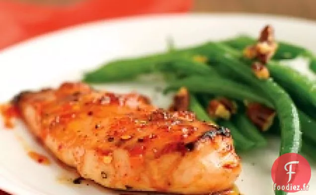 Poulet glacé aux Abricots épicés