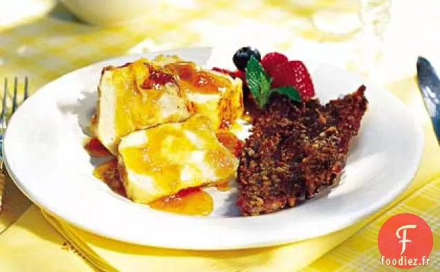 Pain Perdu Farci aux Abricots