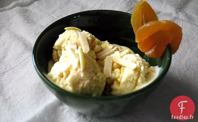 Glace À L'Abricot Grand Marnier Aux Amandes Meilleur Lécher! 2008