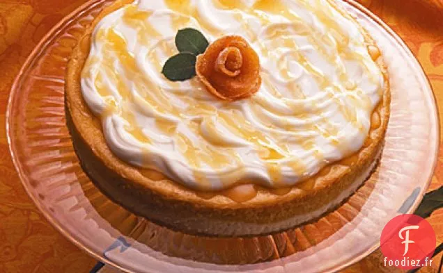 Gâteau au Fromage aux Abricots