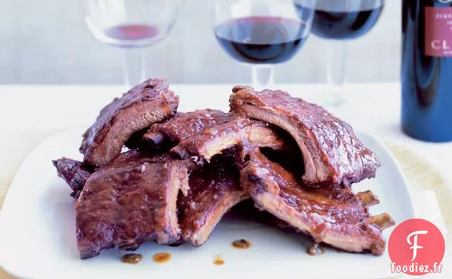 Côtes Grillées aux Épices avec Glaçage à l'Abricot