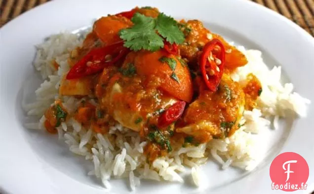 Curry de Poulet aux Abricots