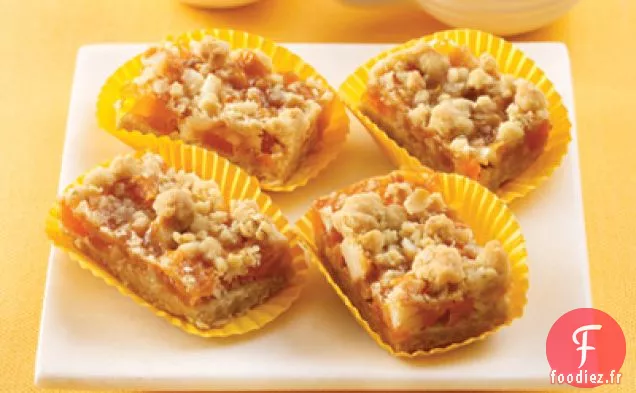 Barres de Macadamia Caramel Abricot