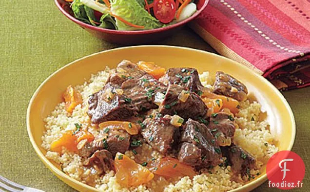 Ragoût d'Agneau Marocain et Abricot