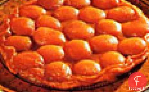 Tarte aux Abricots Caramélisés À L'Envers