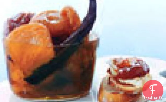 Chai - Abricots et Prunes Pochés