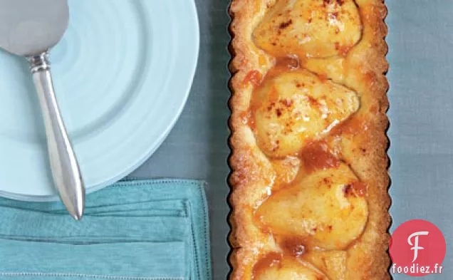Tarte aux Poires En Croûte Pressée
