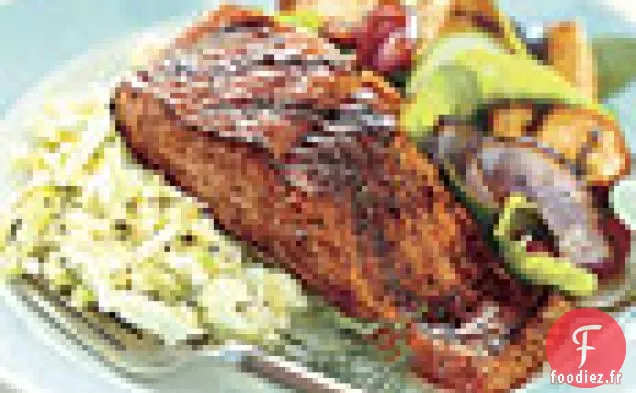 Saumon Grillé au Fenouil et à l'Aneth