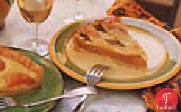 Tarte aux Abricots au Miel et aux Amandes
