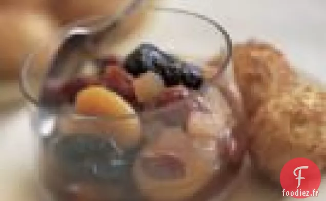 Compote de fruits mélangés
