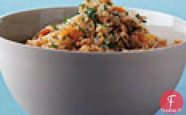 Boulgour aux Abricots et Amandes
