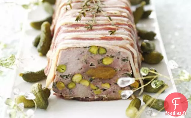 Terrine de Porc, Abricot et Pistache
