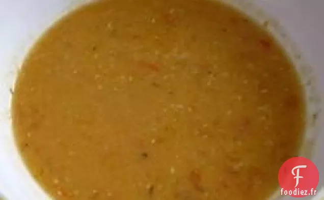 Soupe de Lentilles Aux Abricots