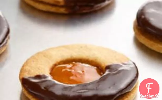 Biscuits Sandwich Abricot-amande