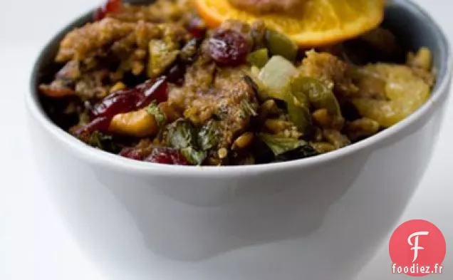 Farce aux Noix de Pécan à la Mandarine Butternut