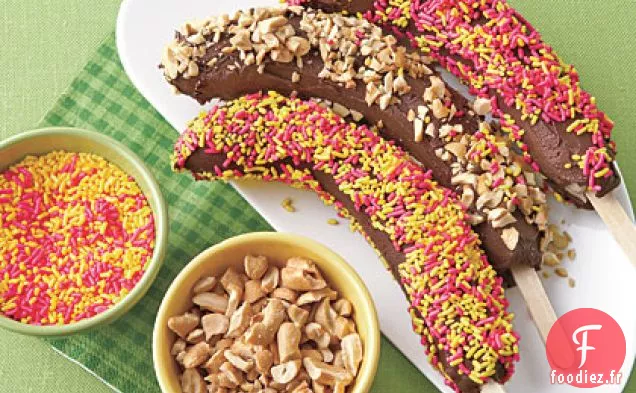 Bananes Enrobées De Chocolat