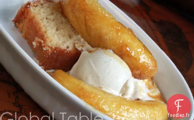 Bananes Bébé À La Sauce À L'Orange