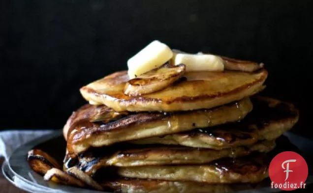 Recette De Crêpes À La Crème Sure Aux Bananes