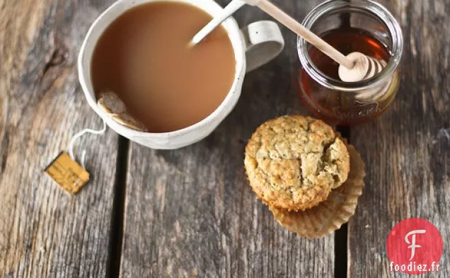 Muffins à la Banane Et à l'Avoine