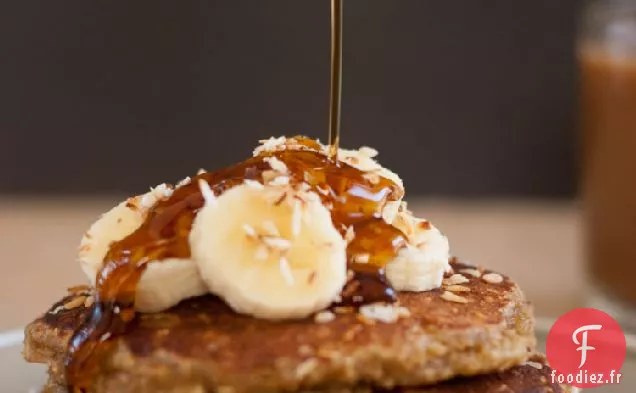 Crêpes à la Banane et à l'Avoine sans Gluten