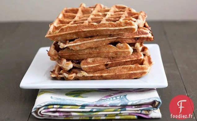 Gaufres à la Banane Et à la Cannelle