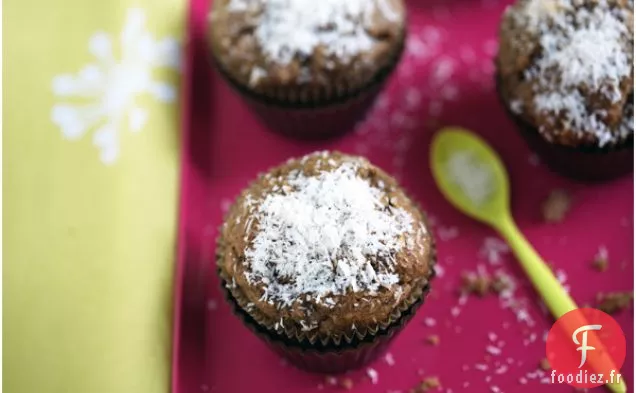 Muffins À La Banane Et À La Noix De Coco